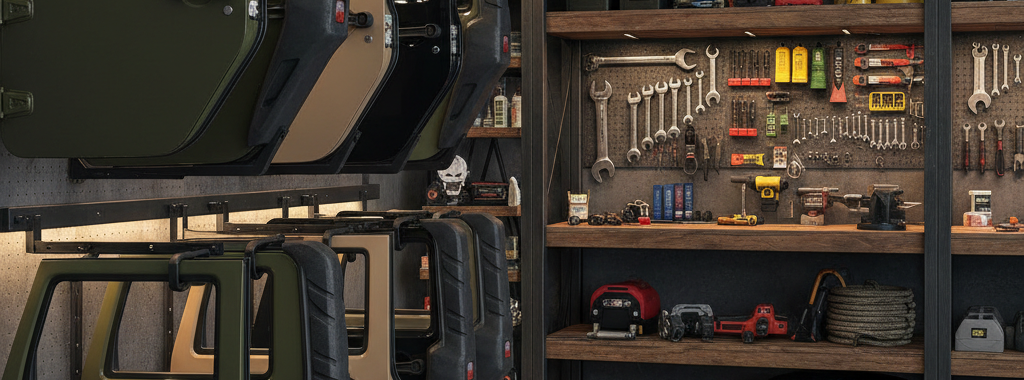 How‍‌‍‍‌‍‌‍‍‌ Jeep Door Hangers Can Help You Organize Your Garage